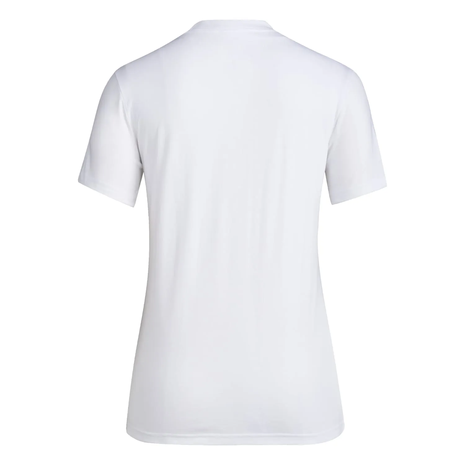 adidas Miami Hurricanes Women's White AEROREADY Breast Cancer Awareness Pregame T-Shirt
