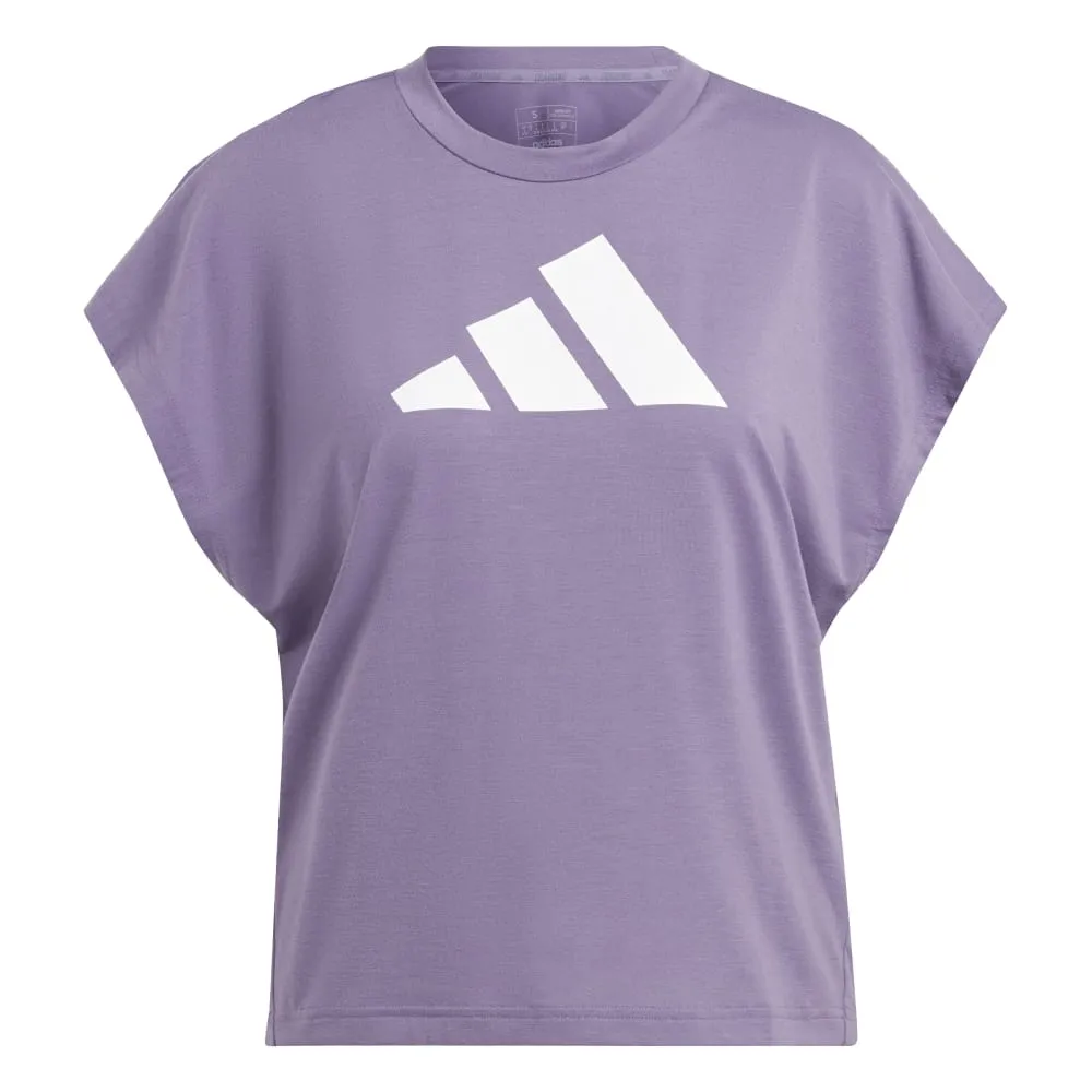 Adidas Womens Train Icons Logo Tee