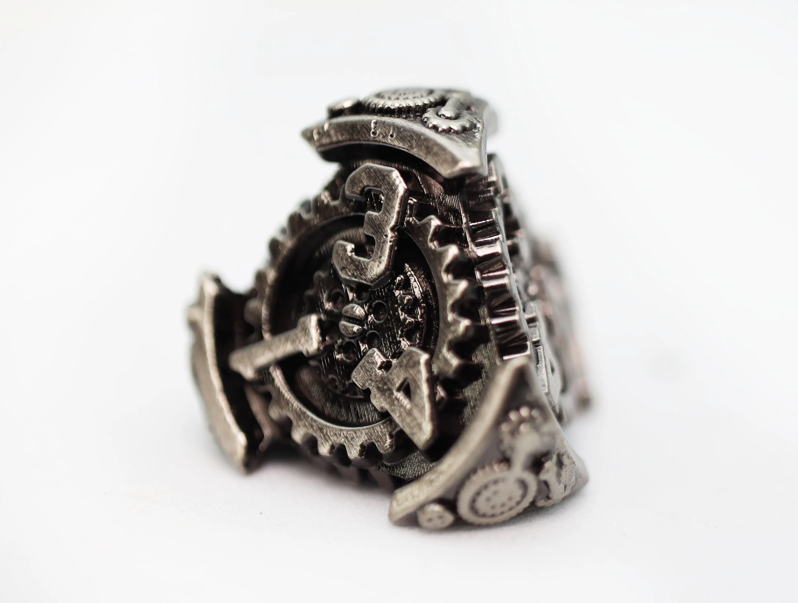 Airship Gears: Fierce Flotilla - Metal RPG Dice Set