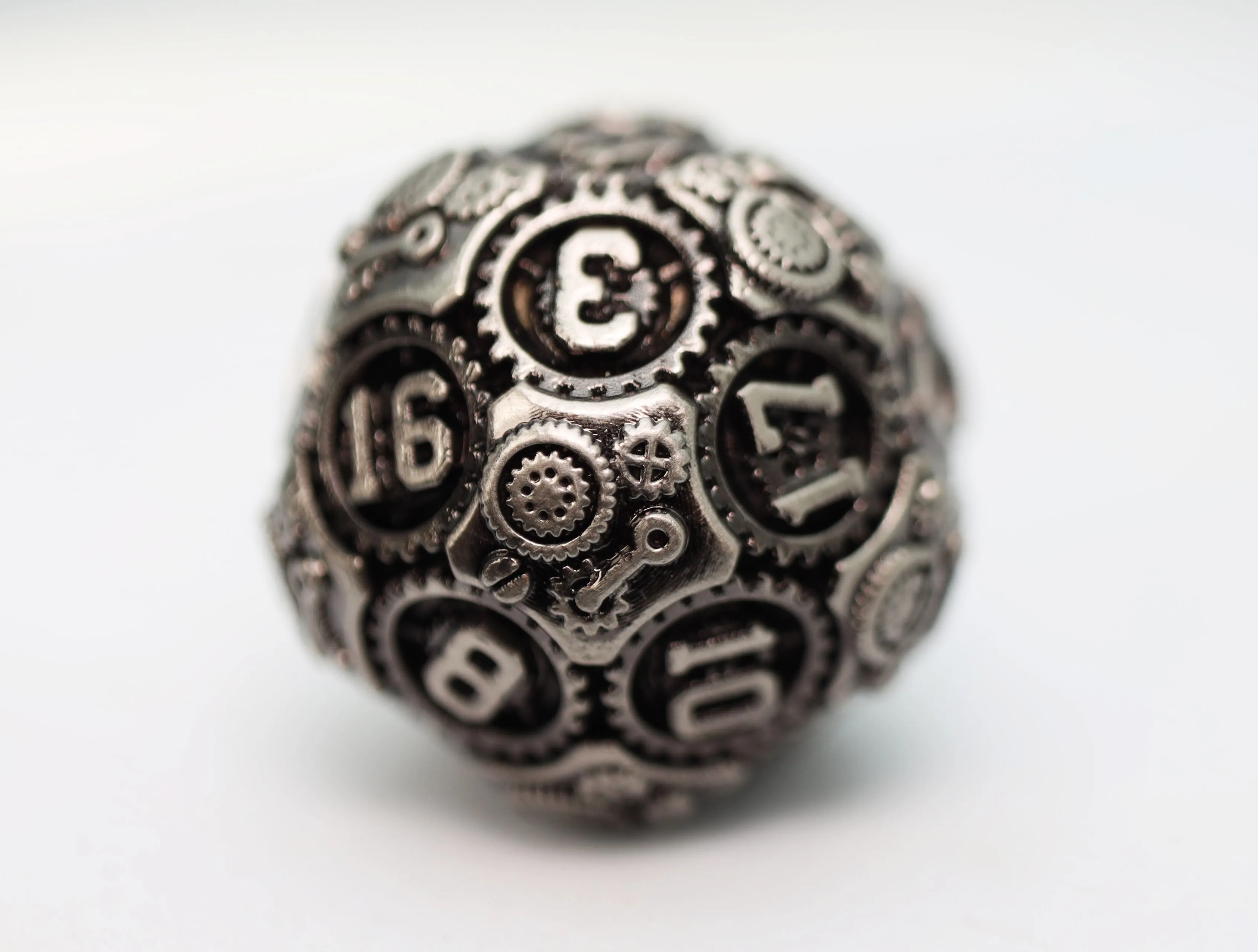 Airship Gears: Fierce Flotilla - Metal RPG Dice Set