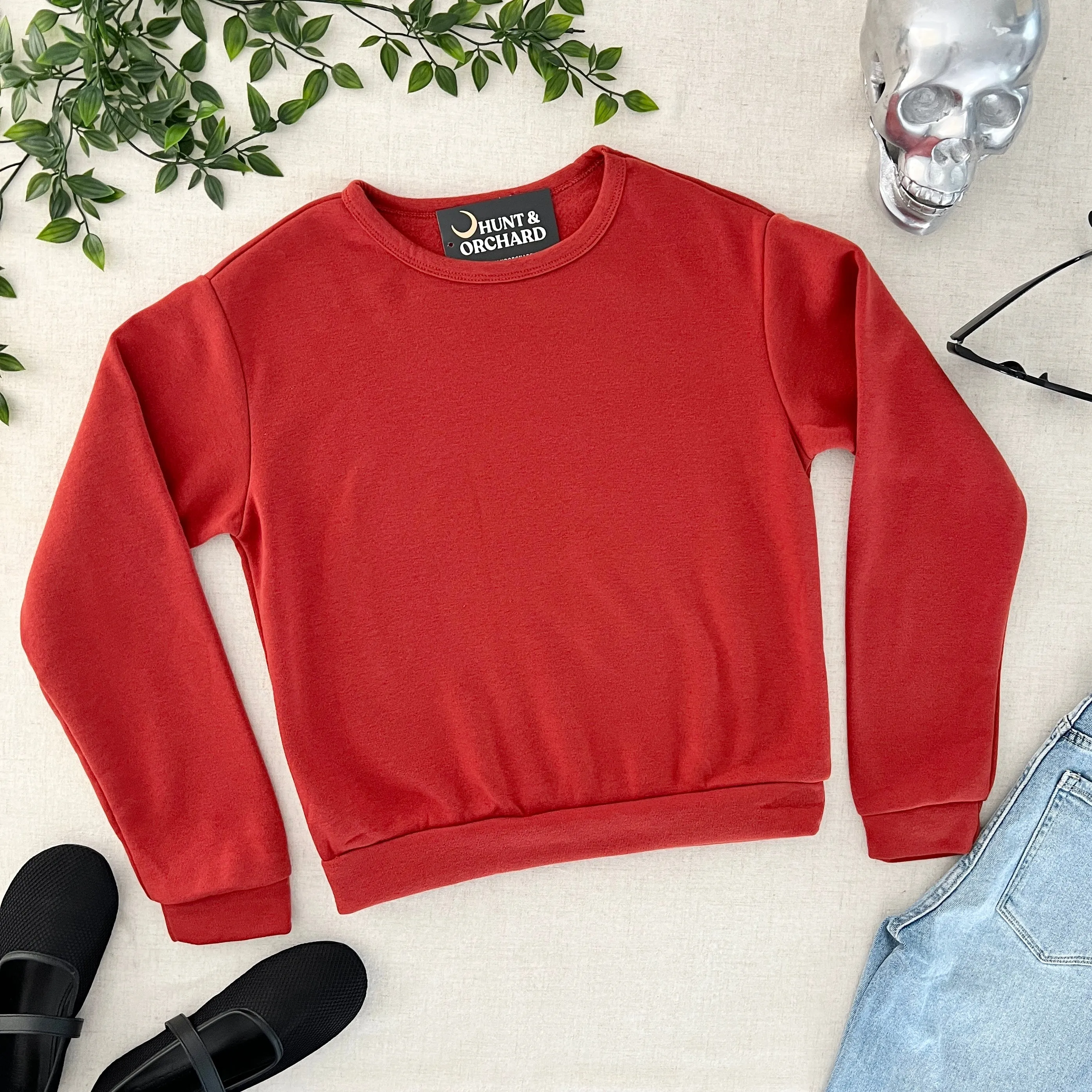 Amber Pullover - Brick