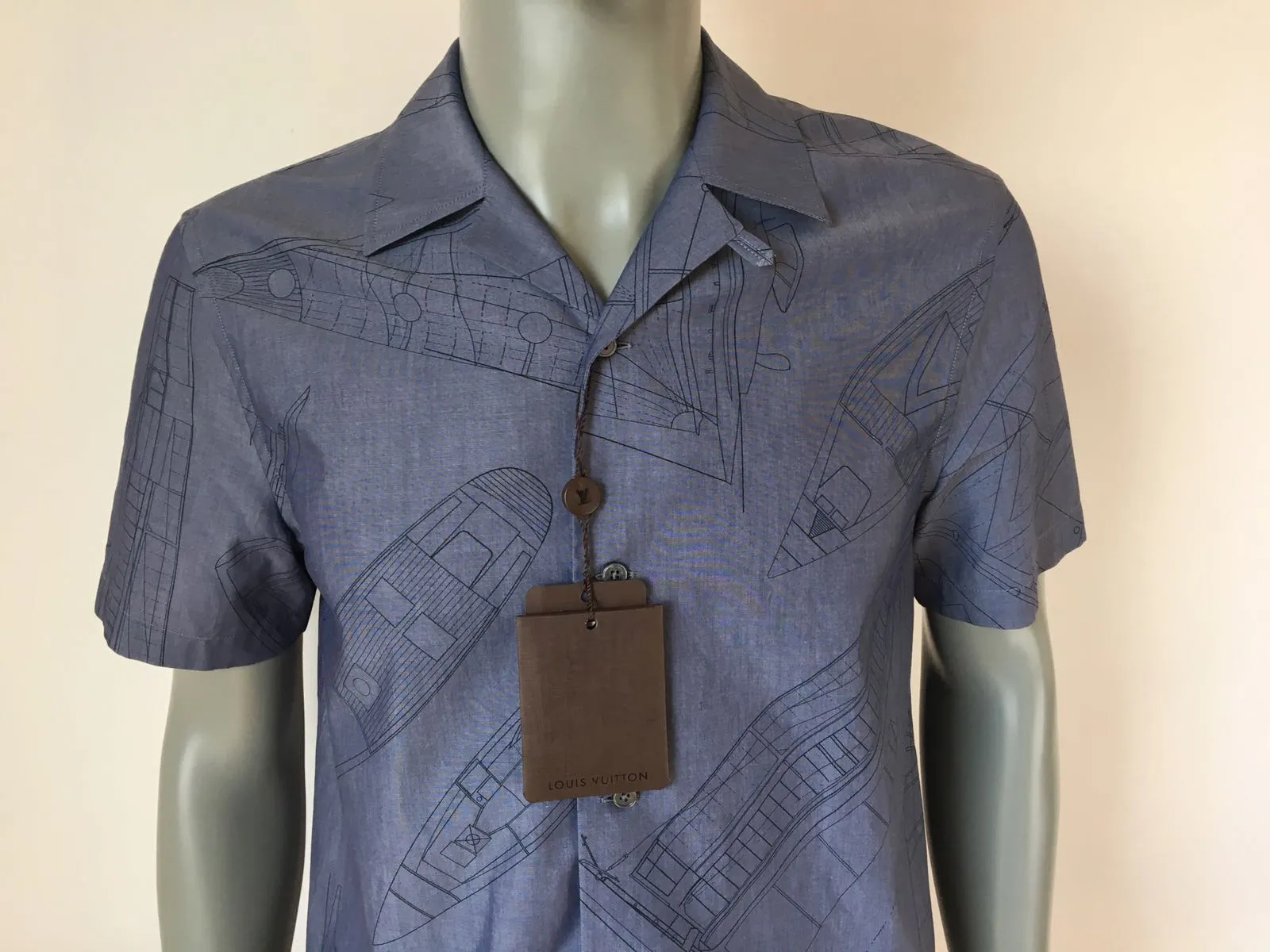 America's Cup Yacht Print Shirt