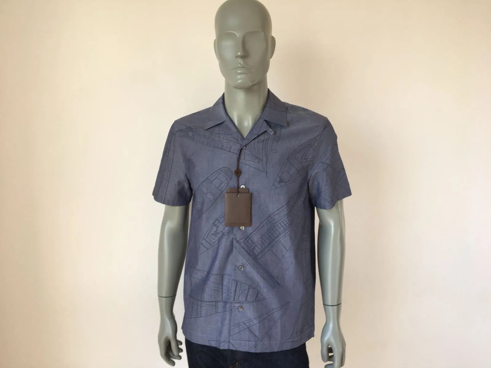 America's Cup Yacht Print Shirt