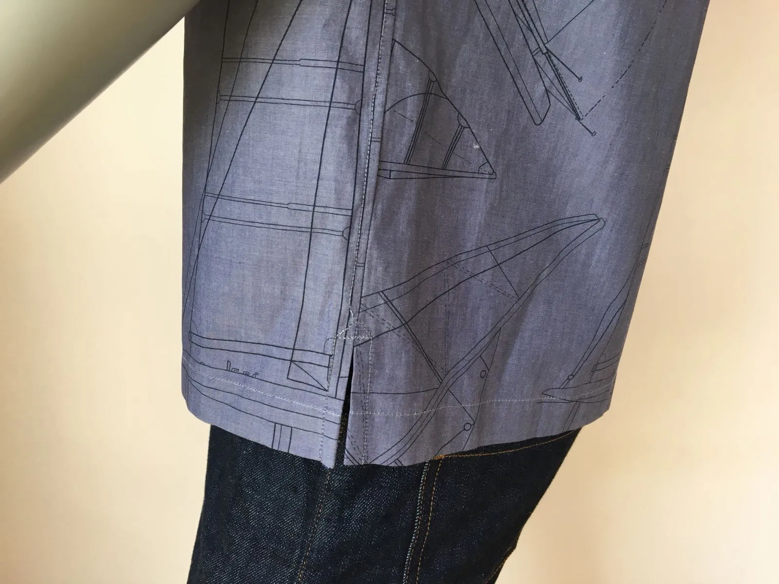 America's Cup Yacht Print Shirt