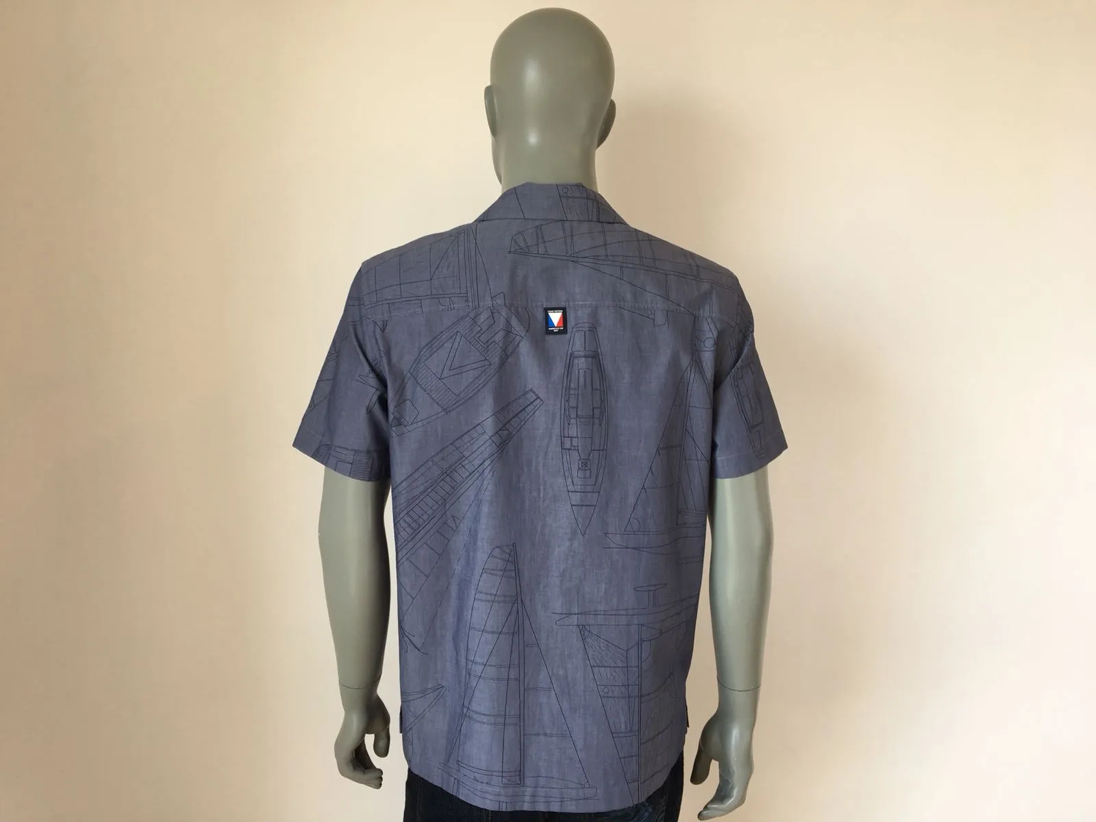 America's Cup Yacht Print Shirt