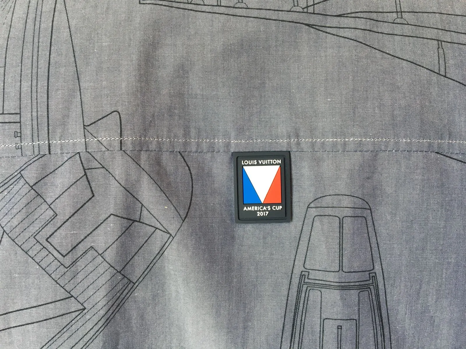 America's Cup Yacht Print Shirt
