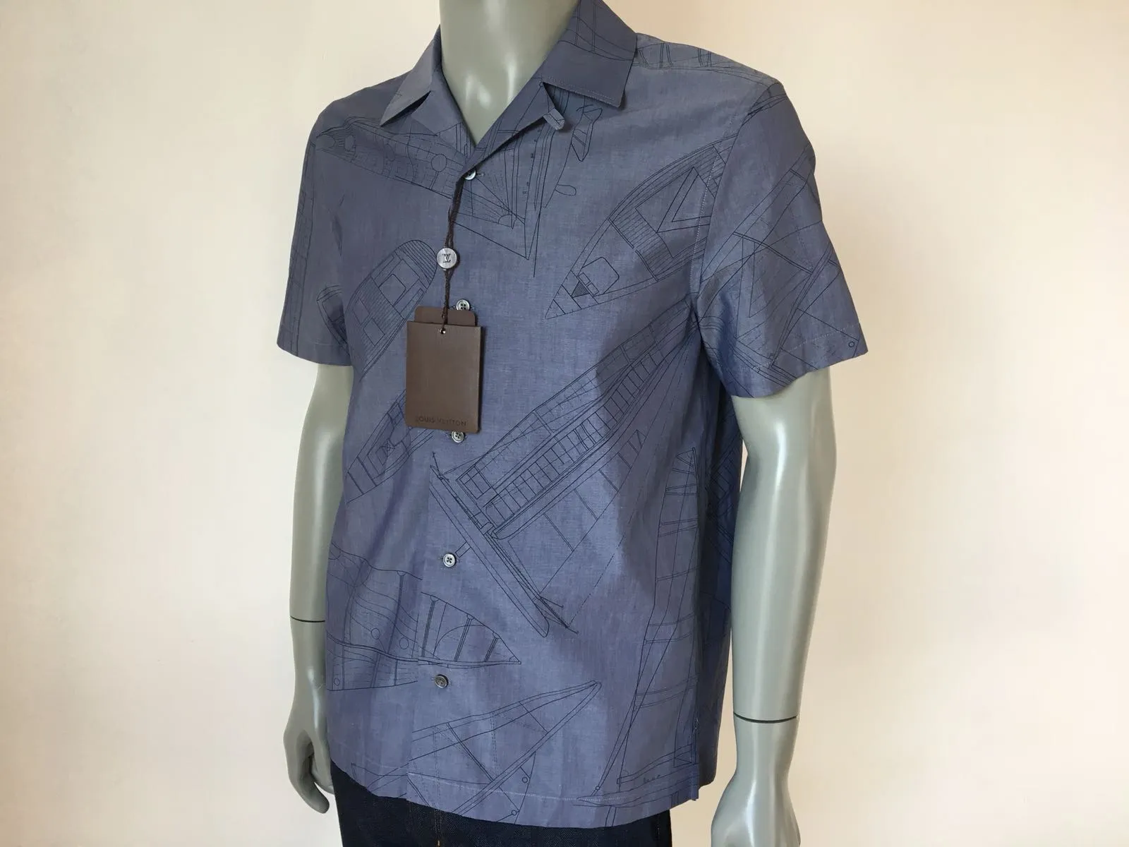 America's Cup Yacht Print Shirt
