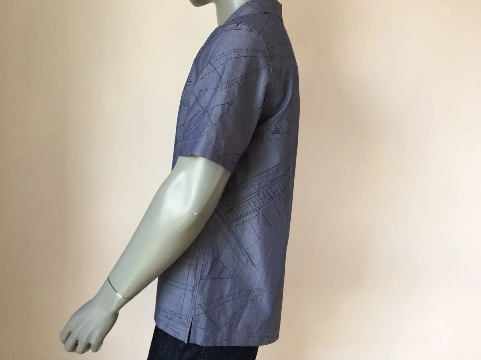 America's Cup Yacht Print Shirt