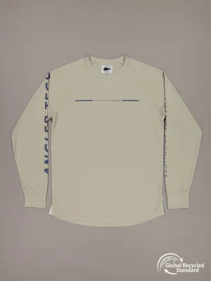 ANGLER TECH UPF40 LS TEE - STORM