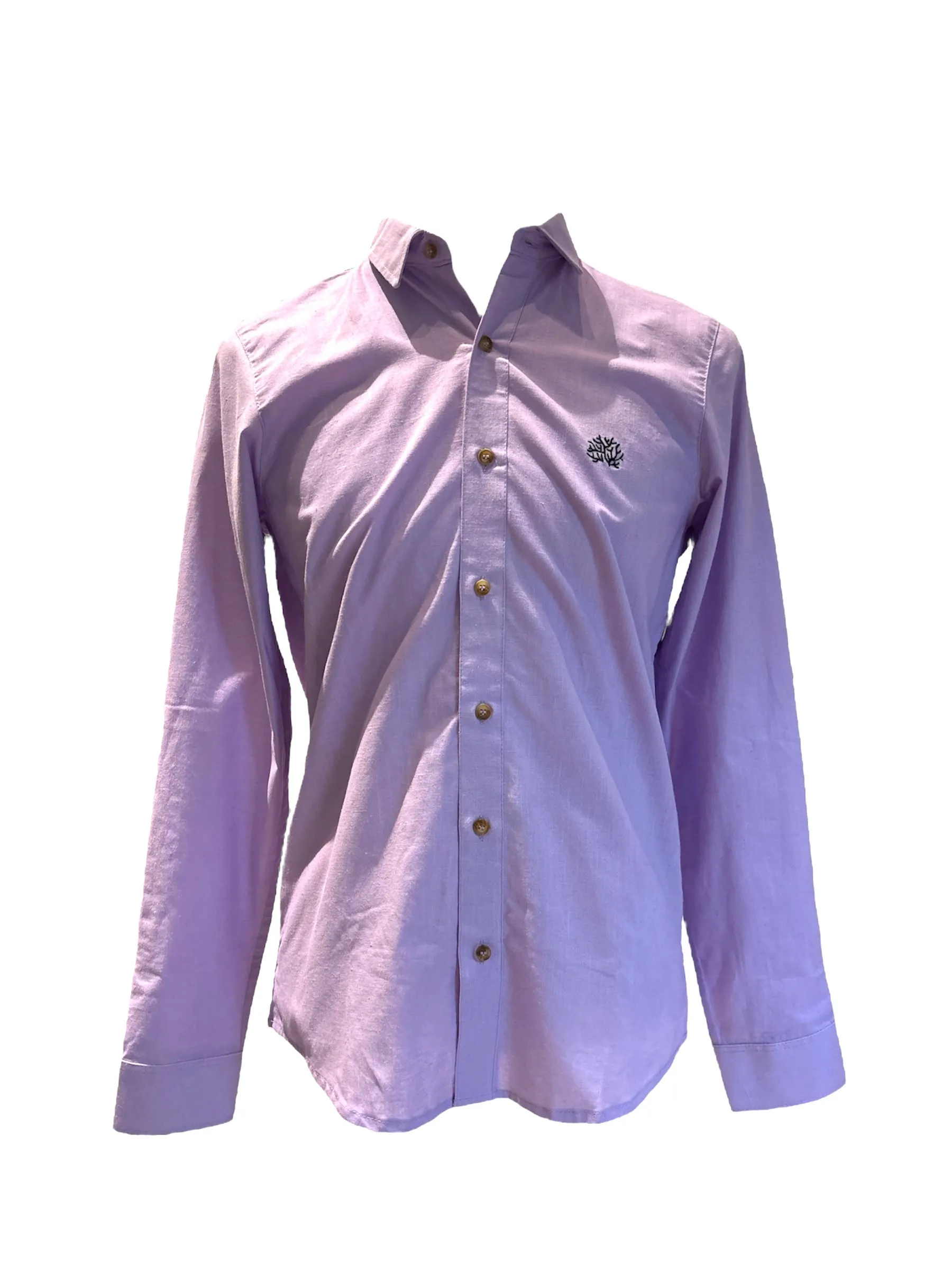 ARRECIFE -  Lilac - Linen Long Sleeve Shirt