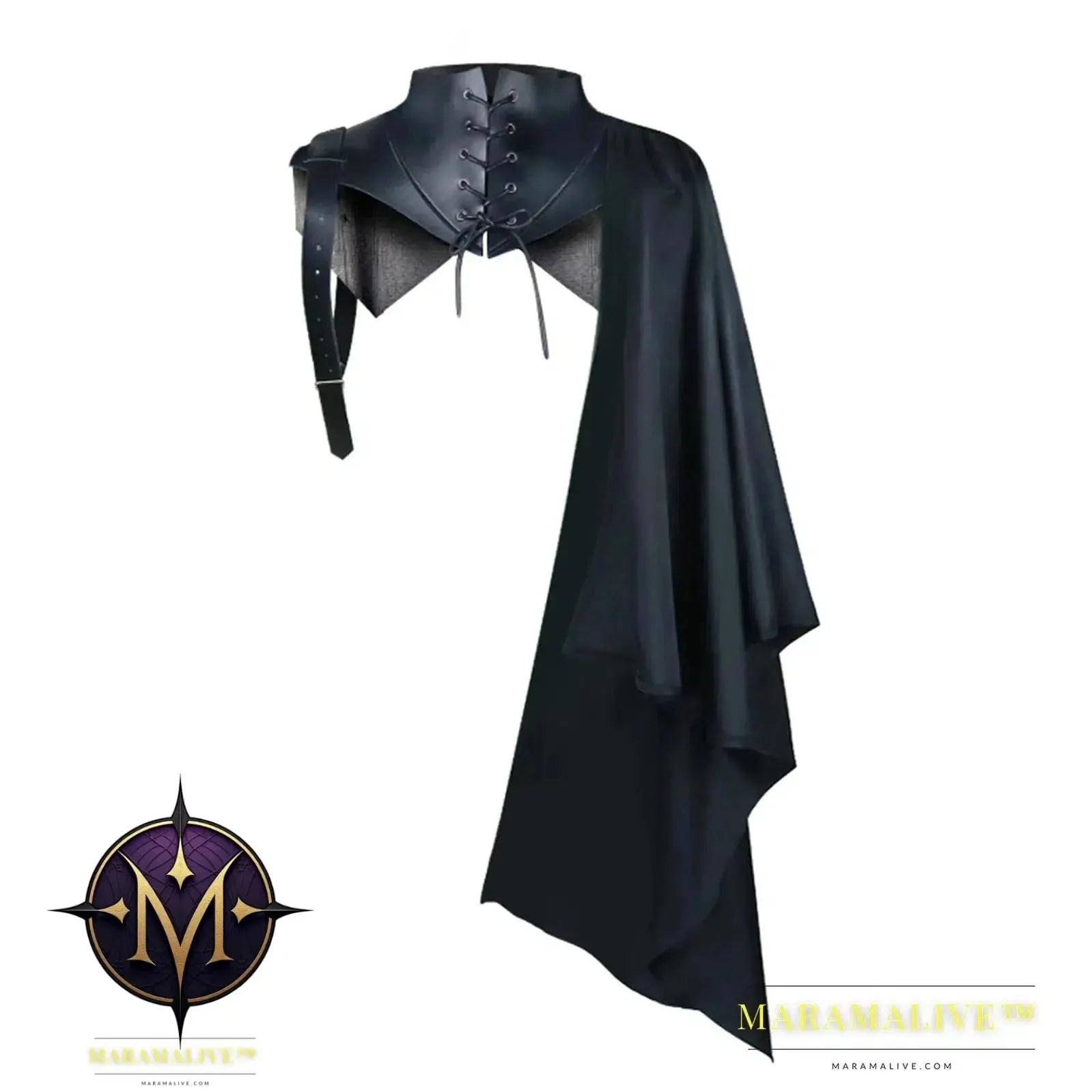 Authentic Steampunk Leather Arm Armor for Costumes