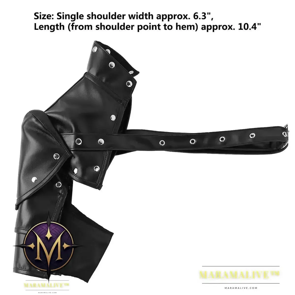 Authentic Steampunk Leather Arm Armor for Costumes