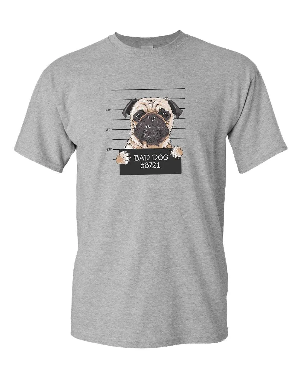Bad dog funny t-shirt, dog lover t-shirt