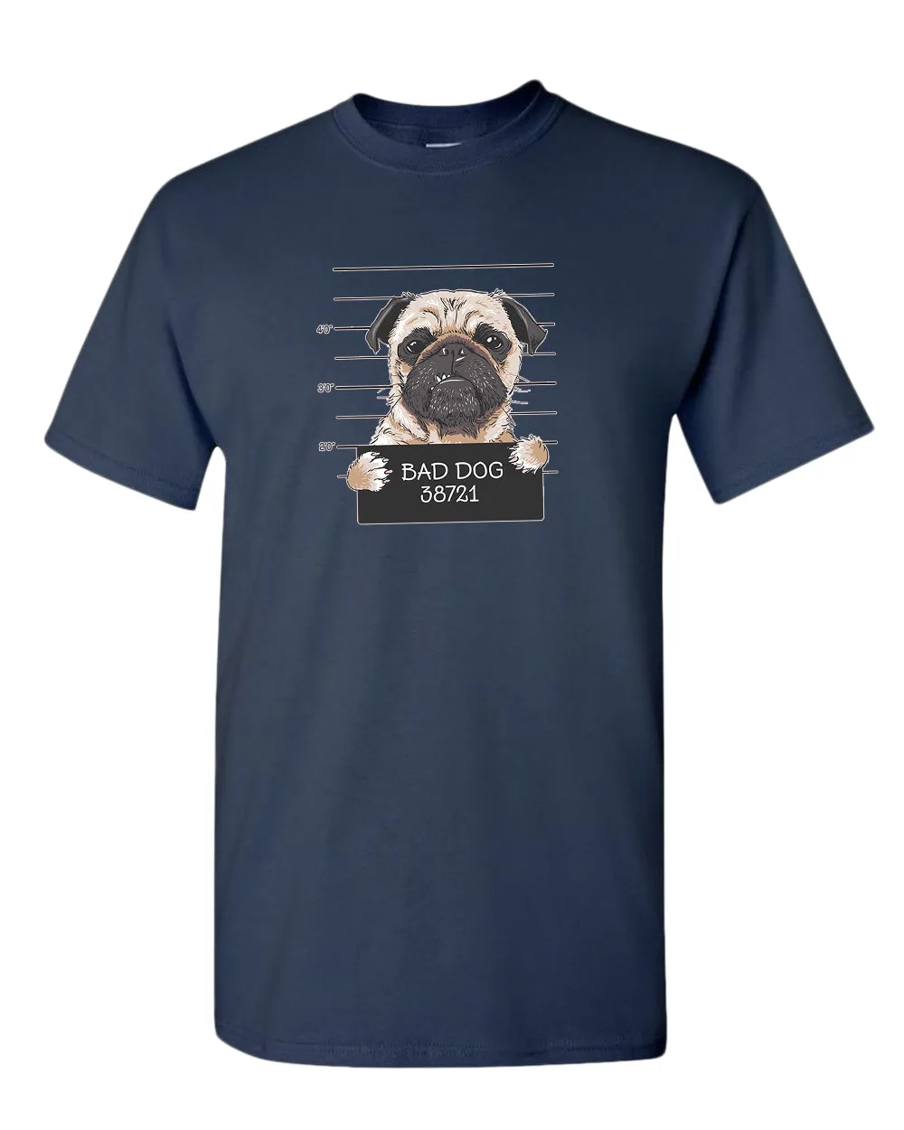 Bad dog funny t-shirt, dog lover t-shirt
