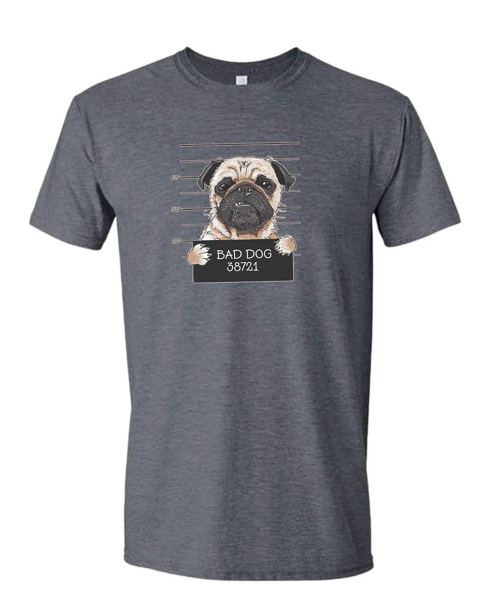 Bad dog funny t-shirt, dog lover t-shirt