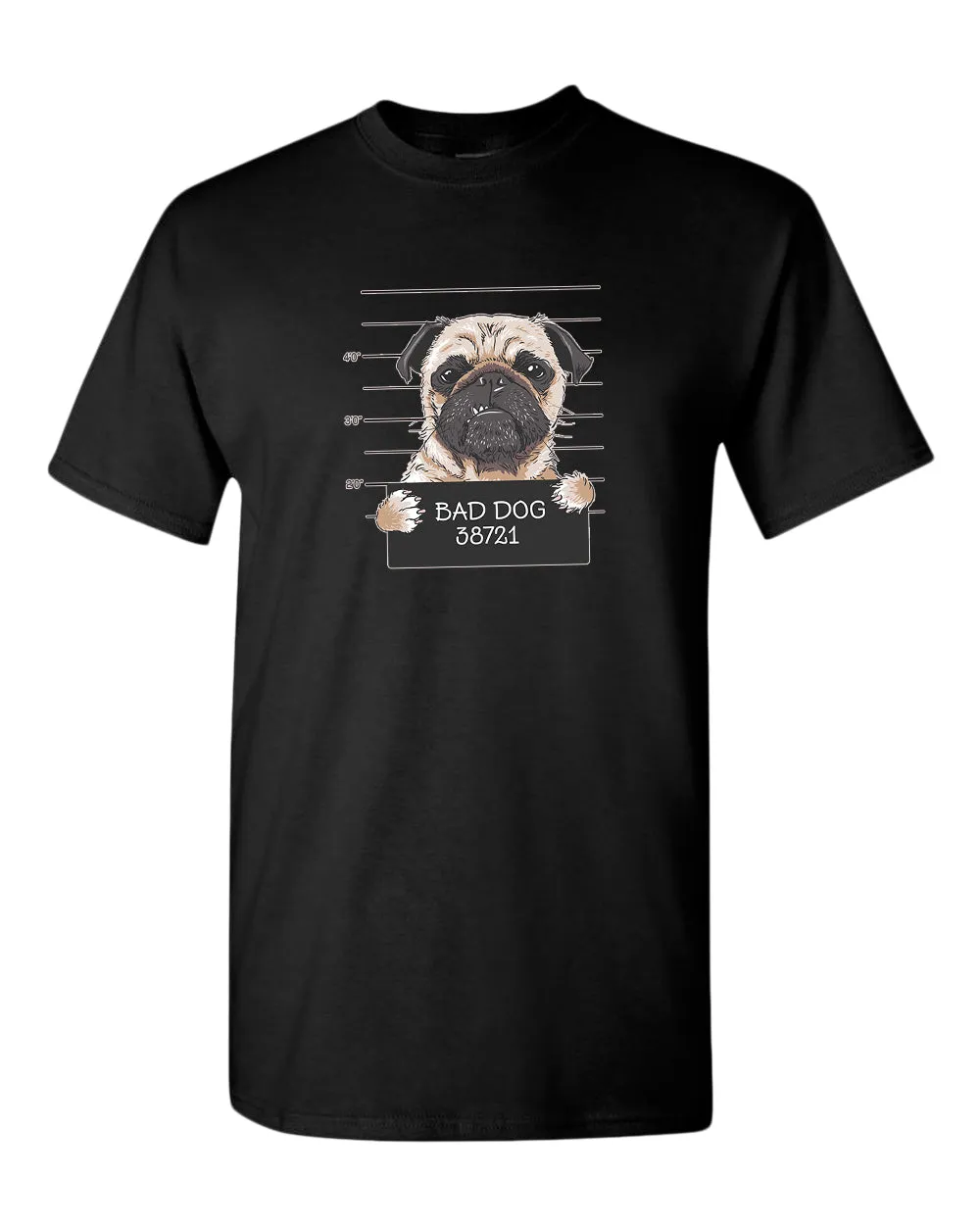 Bad dog funny t-shirt, dog lover t-shirt