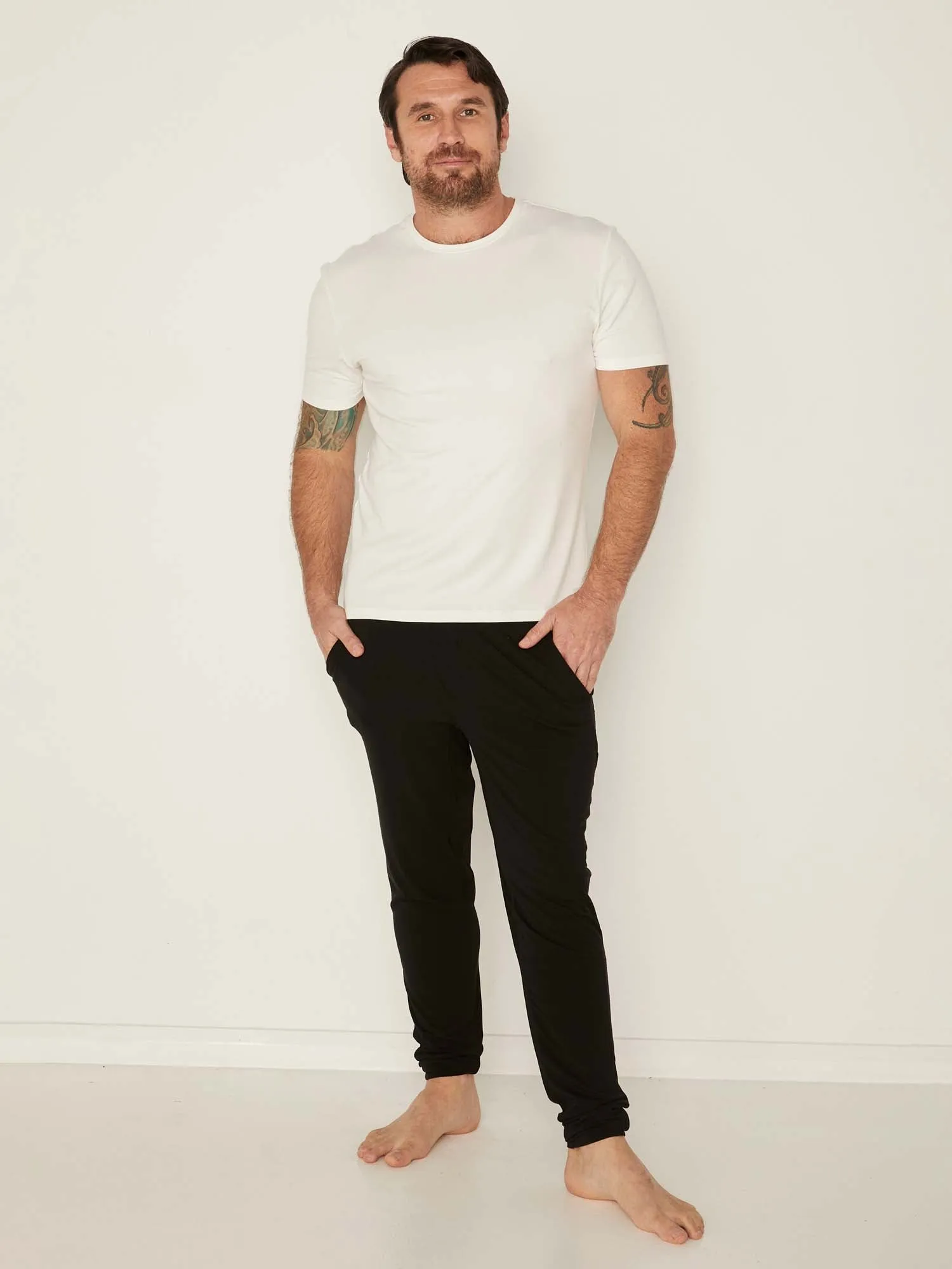 Bamboo Men's Essential Pants - Black