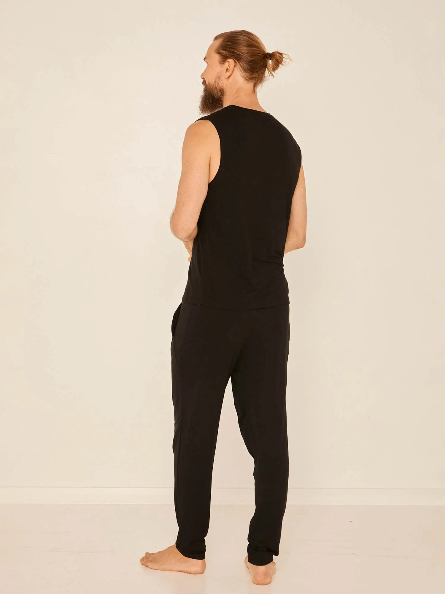 Bamboo Men's Essential Pants - Black