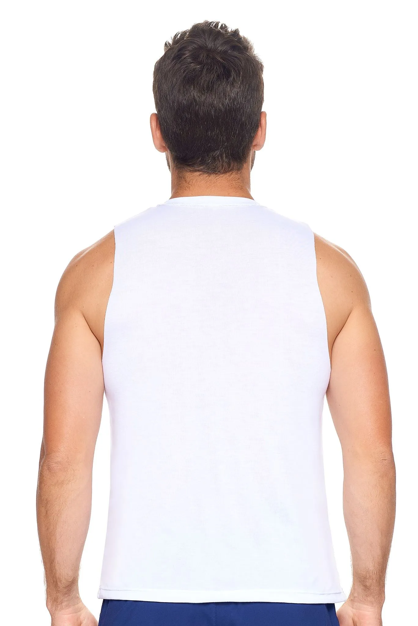 BE820 Siro™ Raw Edge Muscle Tee