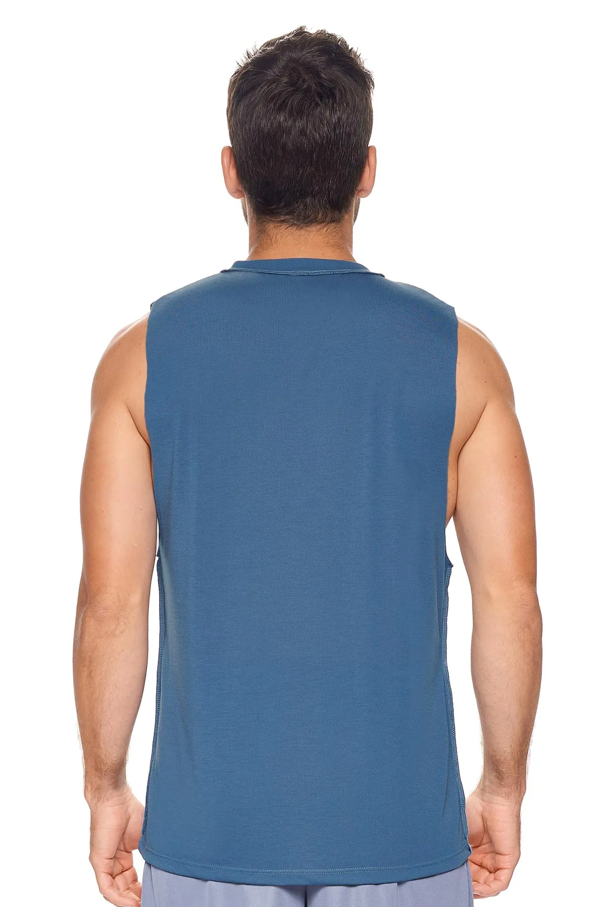 BE820 Siro™ Raw Edge Muscle Tee