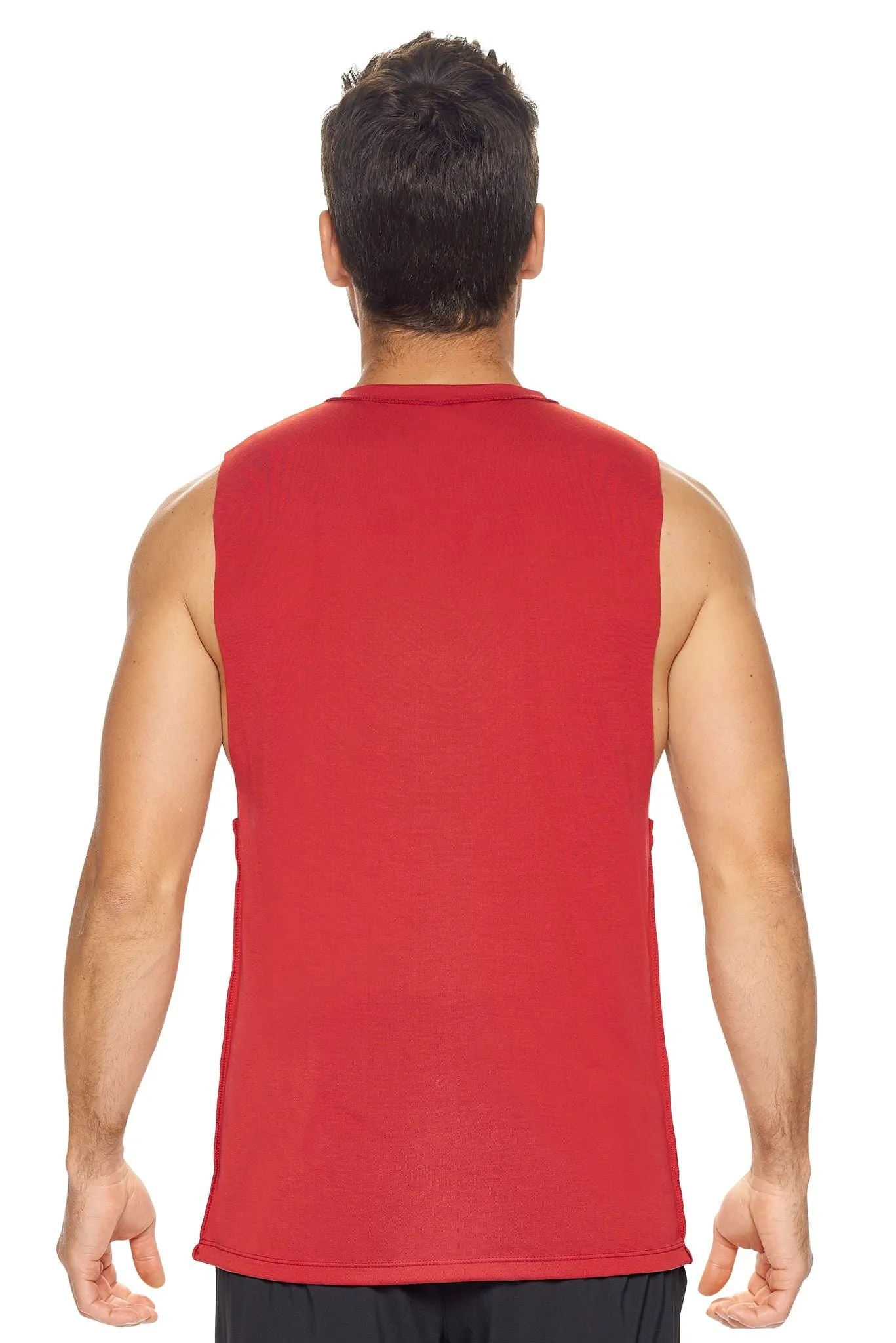 BE820 Siro™ Raw Edge Muscle Tee