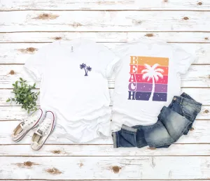 Beach Vibes Short Sleeve Graphic Tee