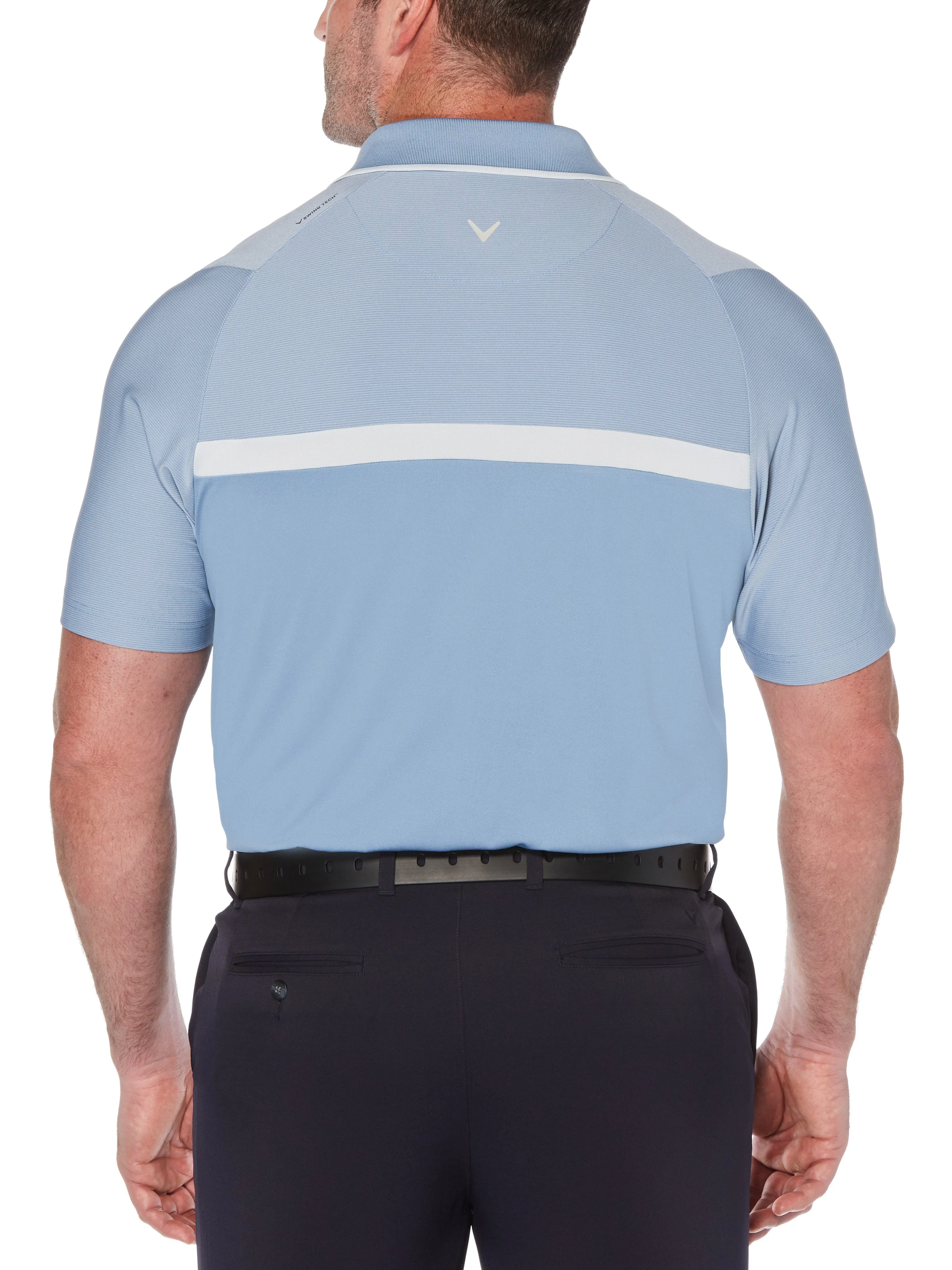 Big & Tall Swing Tech™ Fineline Essential Polo