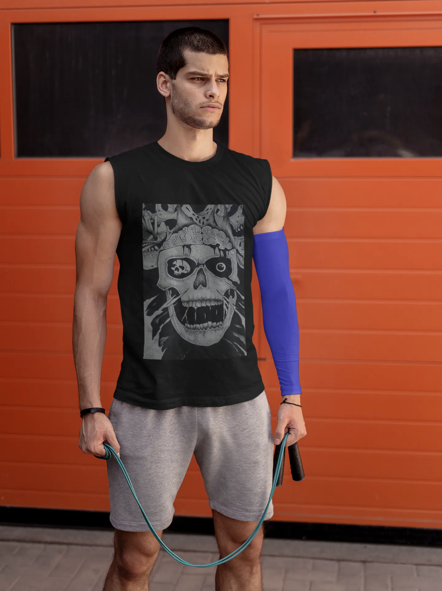 BLACK SKULL muscle
