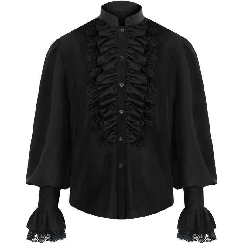 Black steampunk shirt
