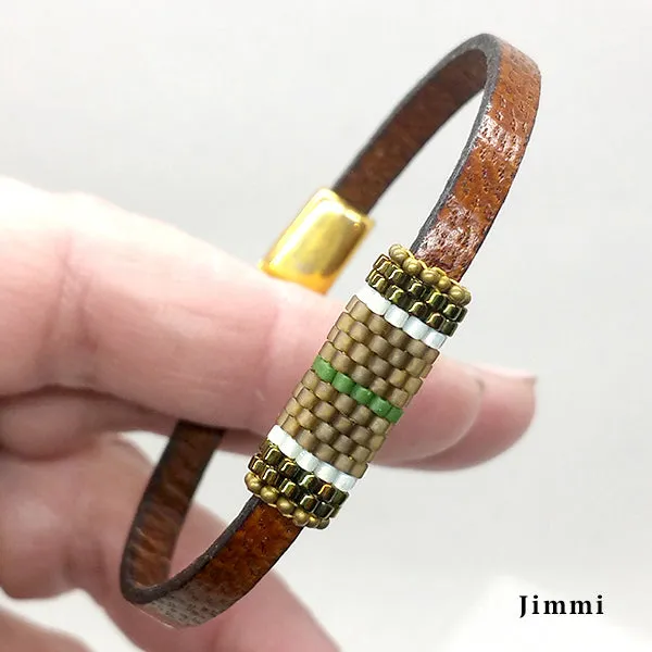Boho Leather Bracelet