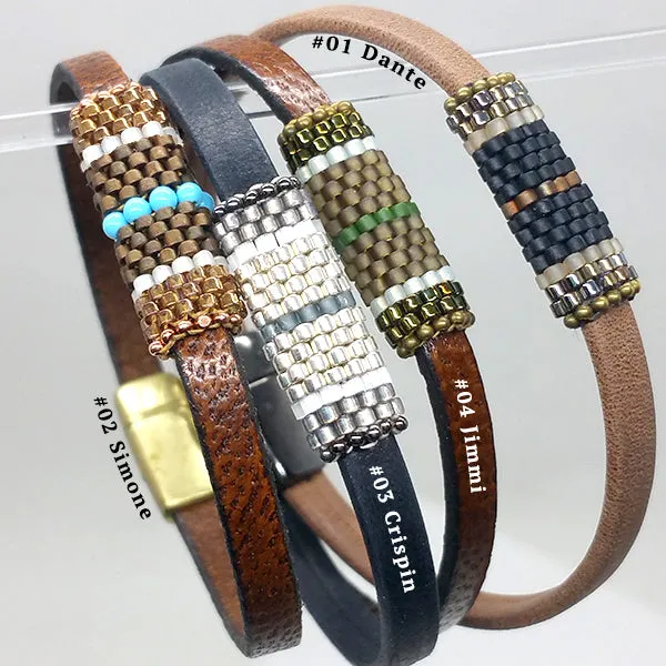 Boho Leather Bracelet