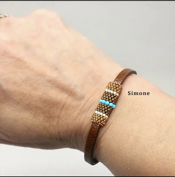 Boho Leather Bracelet