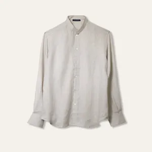 Casual Linen Shirt Sand