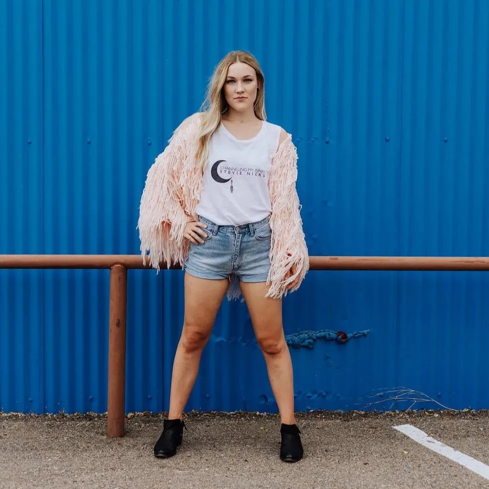 Channeling My Inner Stevie Nicks  - Muscle Tank