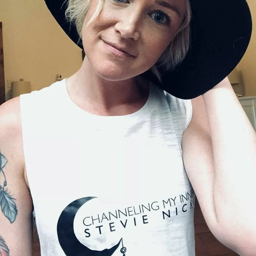 Channeling My Inner Stevie Nicks  - Muscle Tank