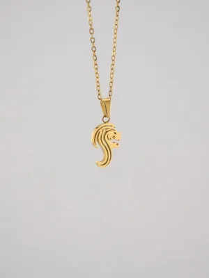 DAINTY LION FRANCO CHAIN- GOLD