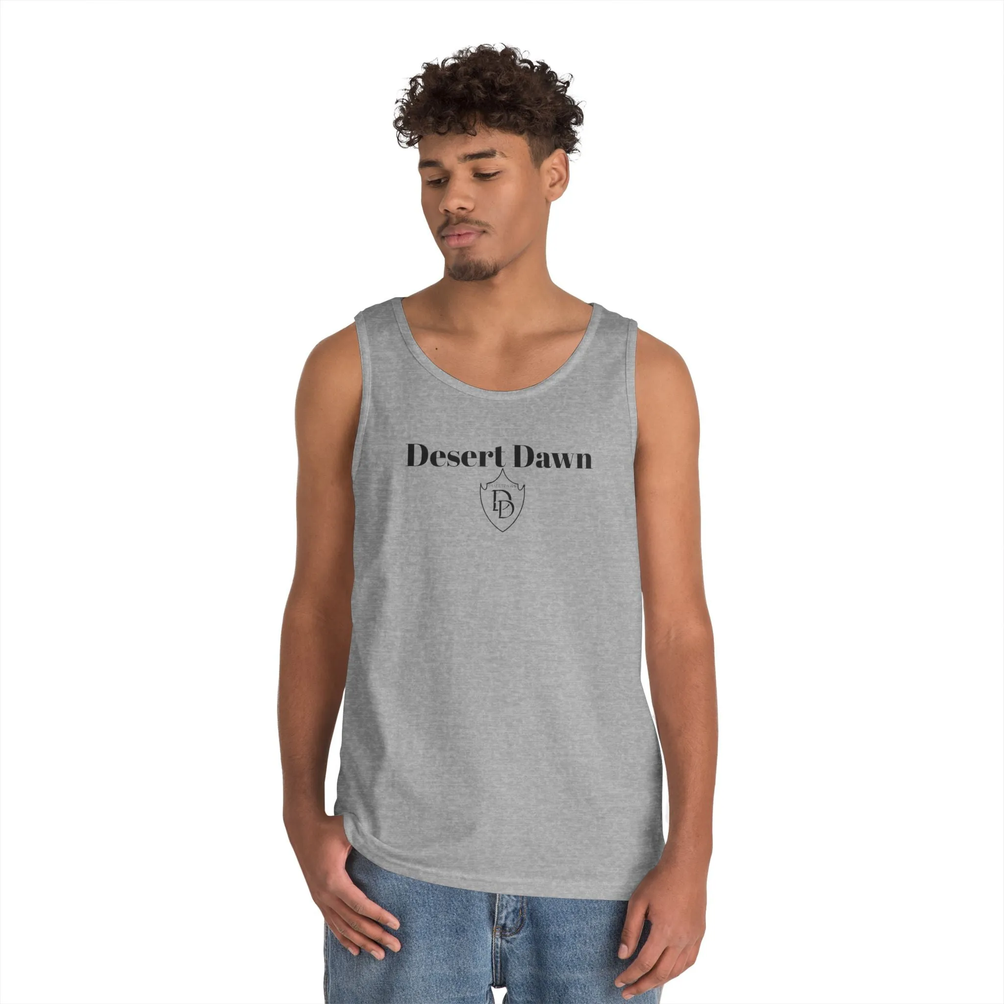 Desert Dawn Shield Design Tank Top