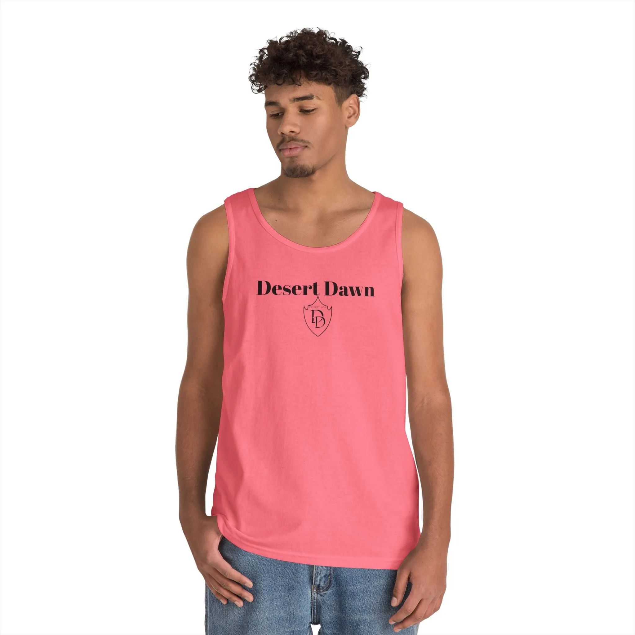 Desert Dawn Shield Design Tank Top