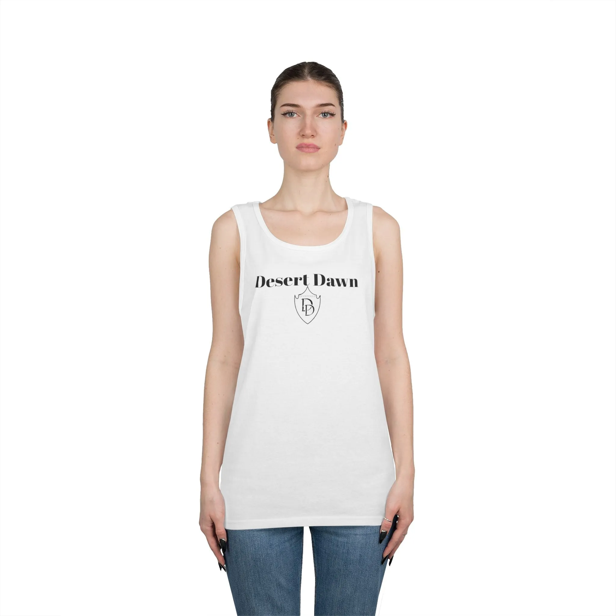 Desert Dawn Shield Design Tank Top
