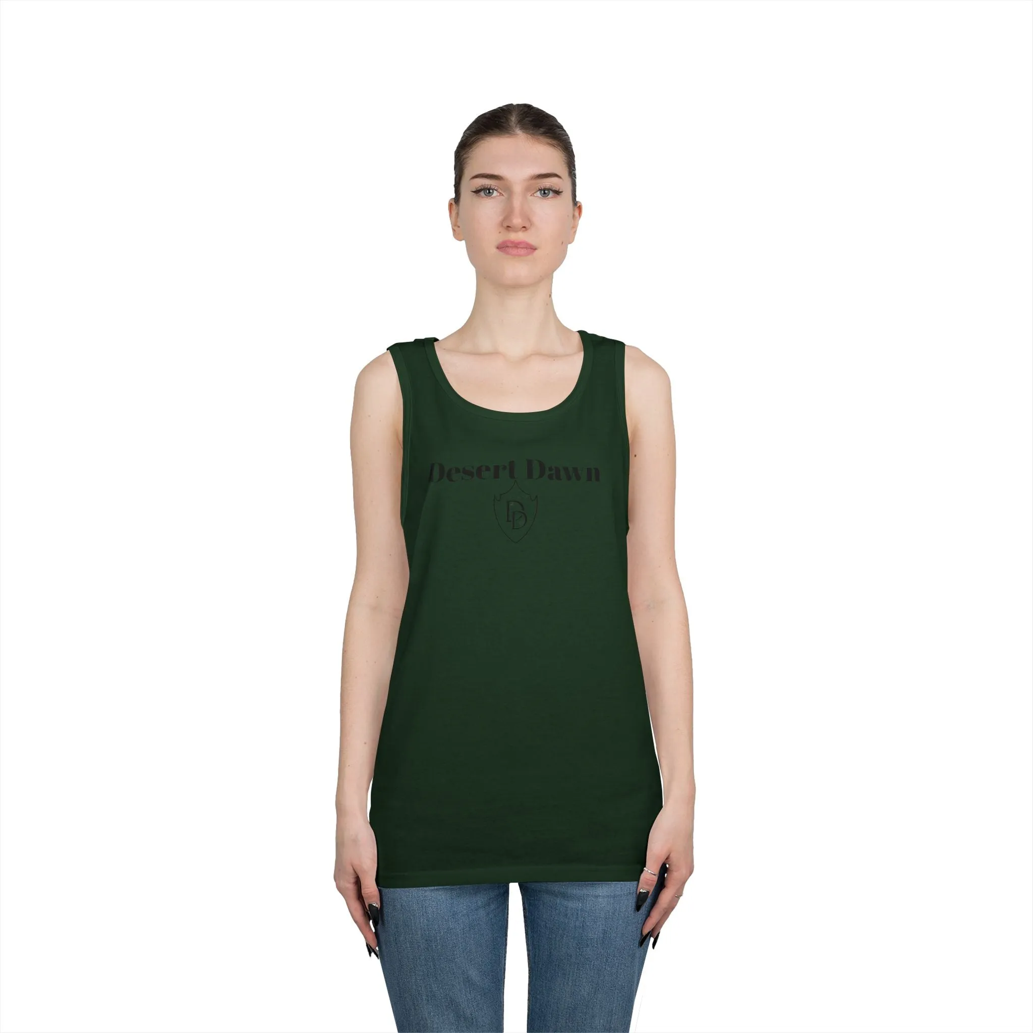 Desert Dawn Shield Design Tank Top
