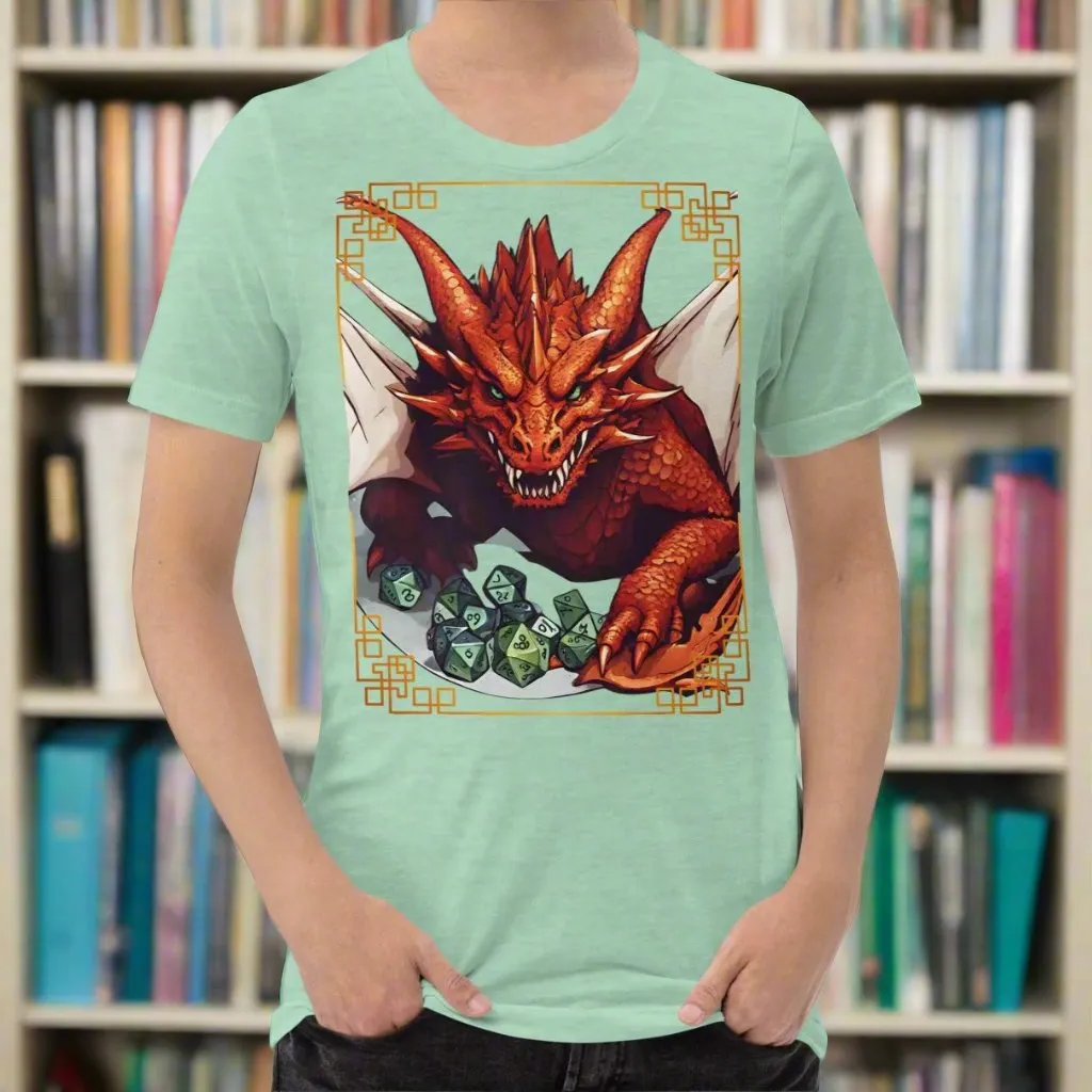 Dice Dragon D20 Men's T-Shirt