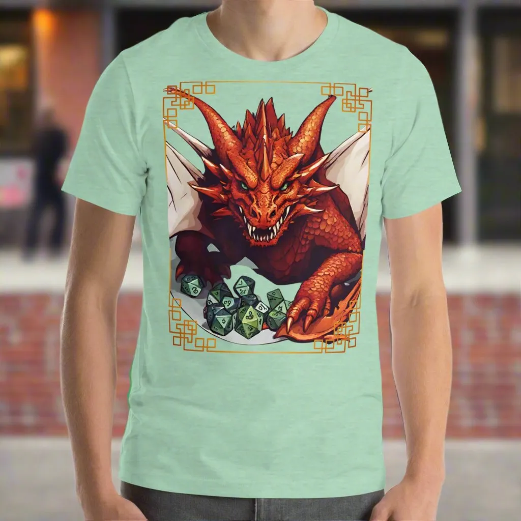 Dice Dragon D20 Men's T-Shirt