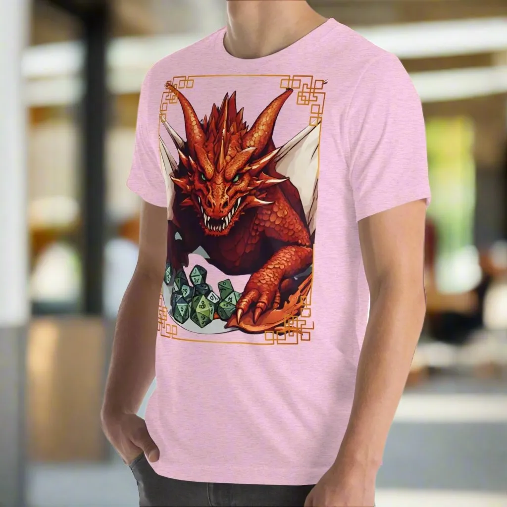 Dice Dragon D20 Men's T-Shirt