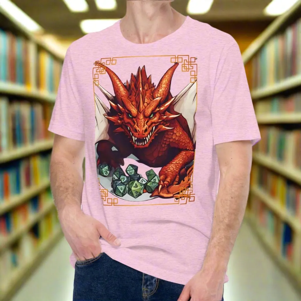 Dice Dragon D20 Men's T-Shirt