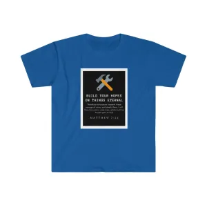 Fitted Short Sleeve Tee (Black Love Rocks Original Design - BUILD)