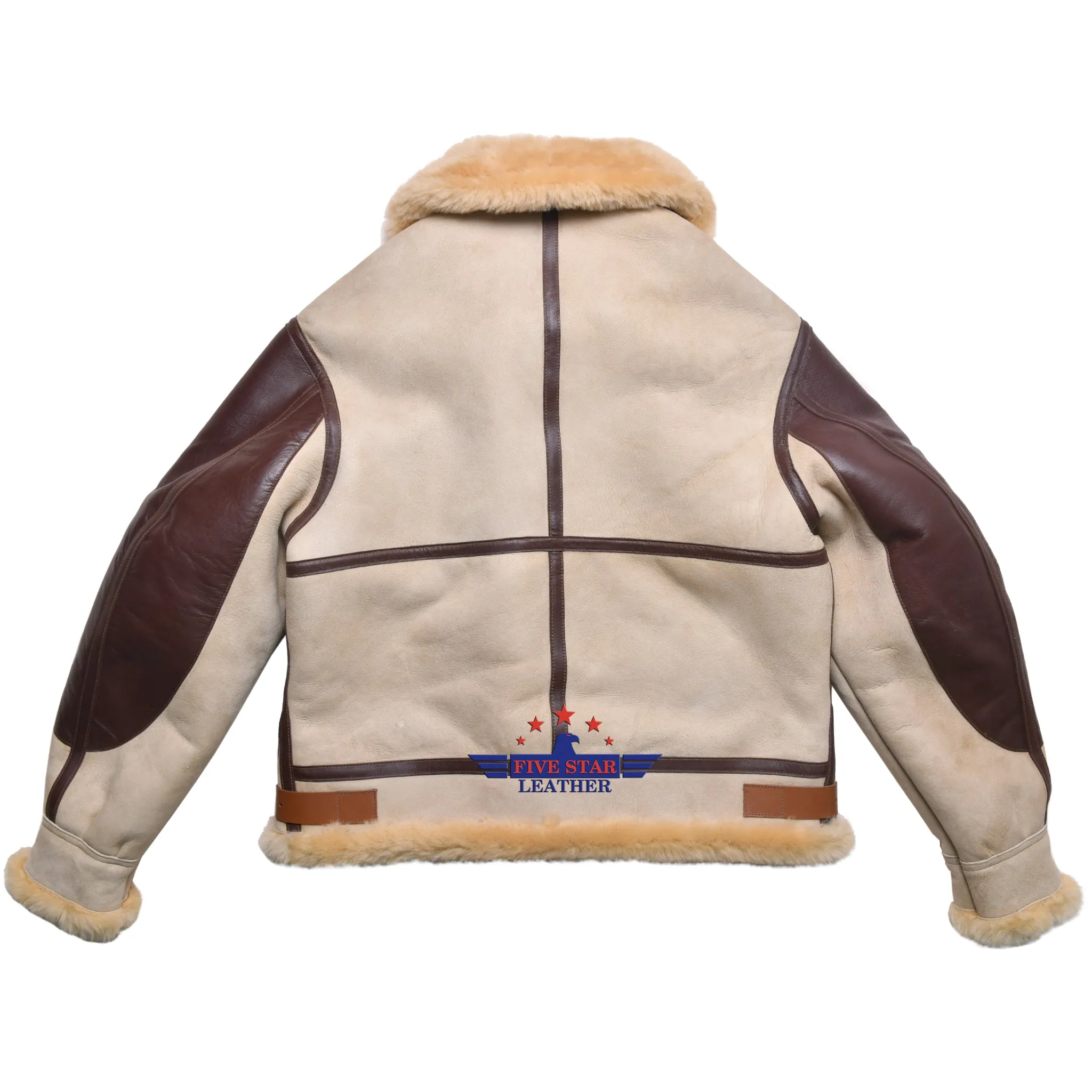FiveStar leather Jacket Flying Type B-3 Un-Coated 1937 Version