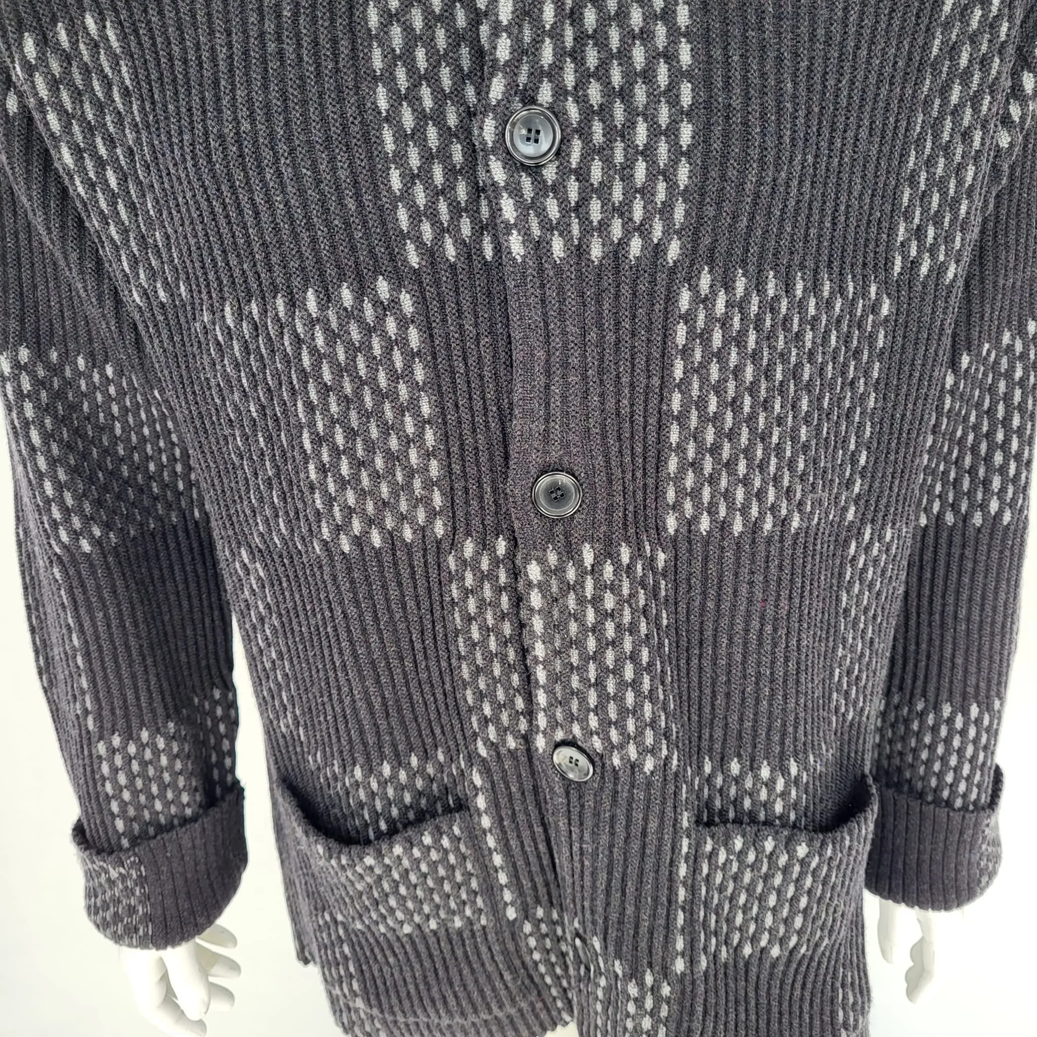 Giant Damier Rib Jacket