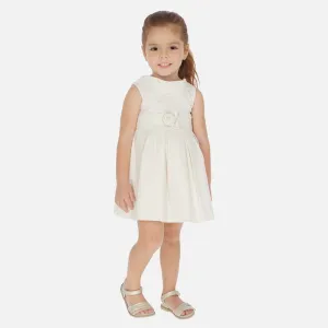 Girls Ivory Formal Dress