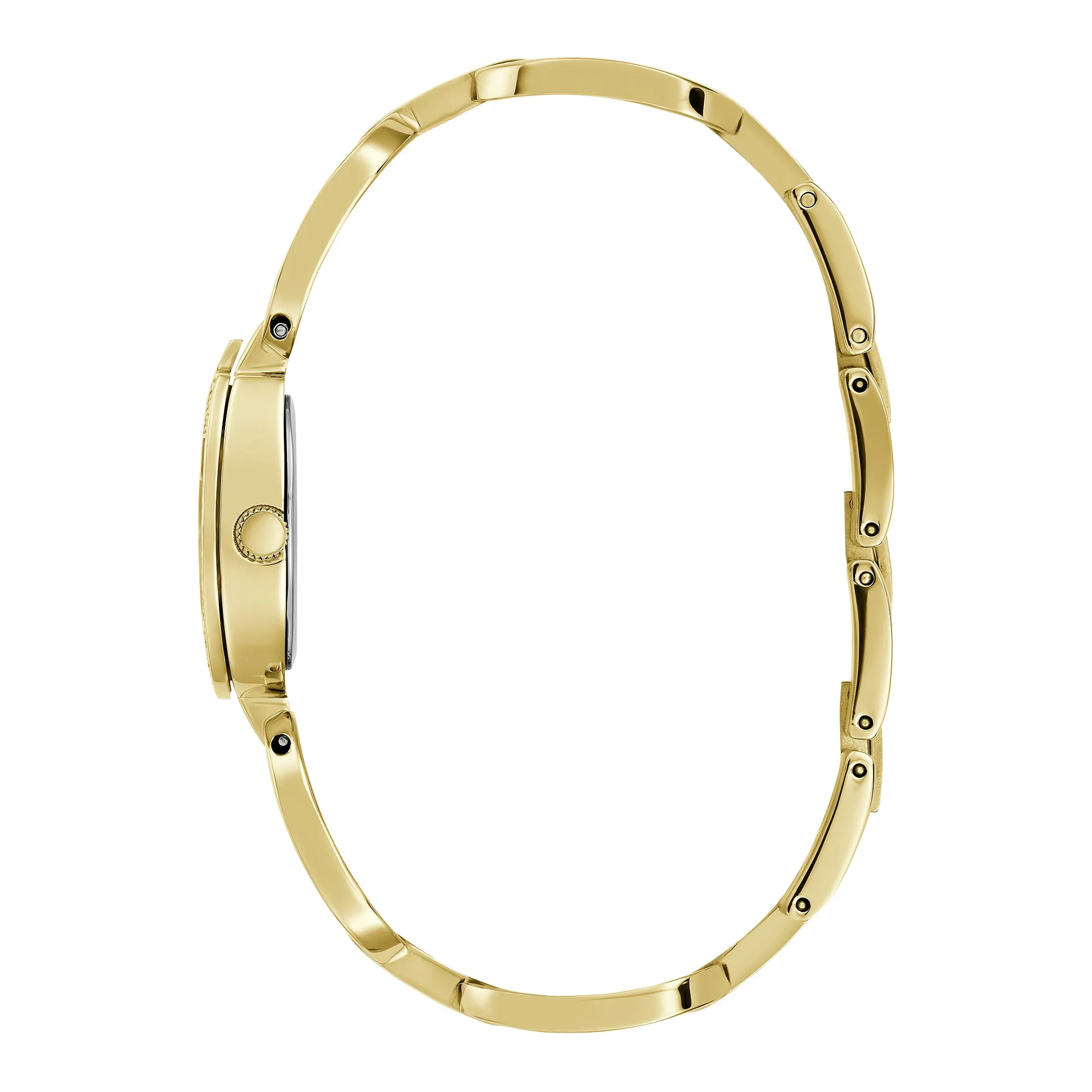 Guess Women's Watch Gold Tone Case Quartz