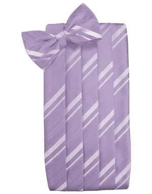 Heather Kids Striped Satin Cummerbund